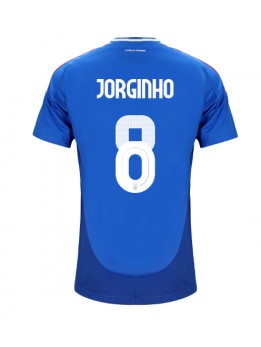 Billige Italia Jorginho Frello #8 Hjemmedrakt EM 2024 Kortermet